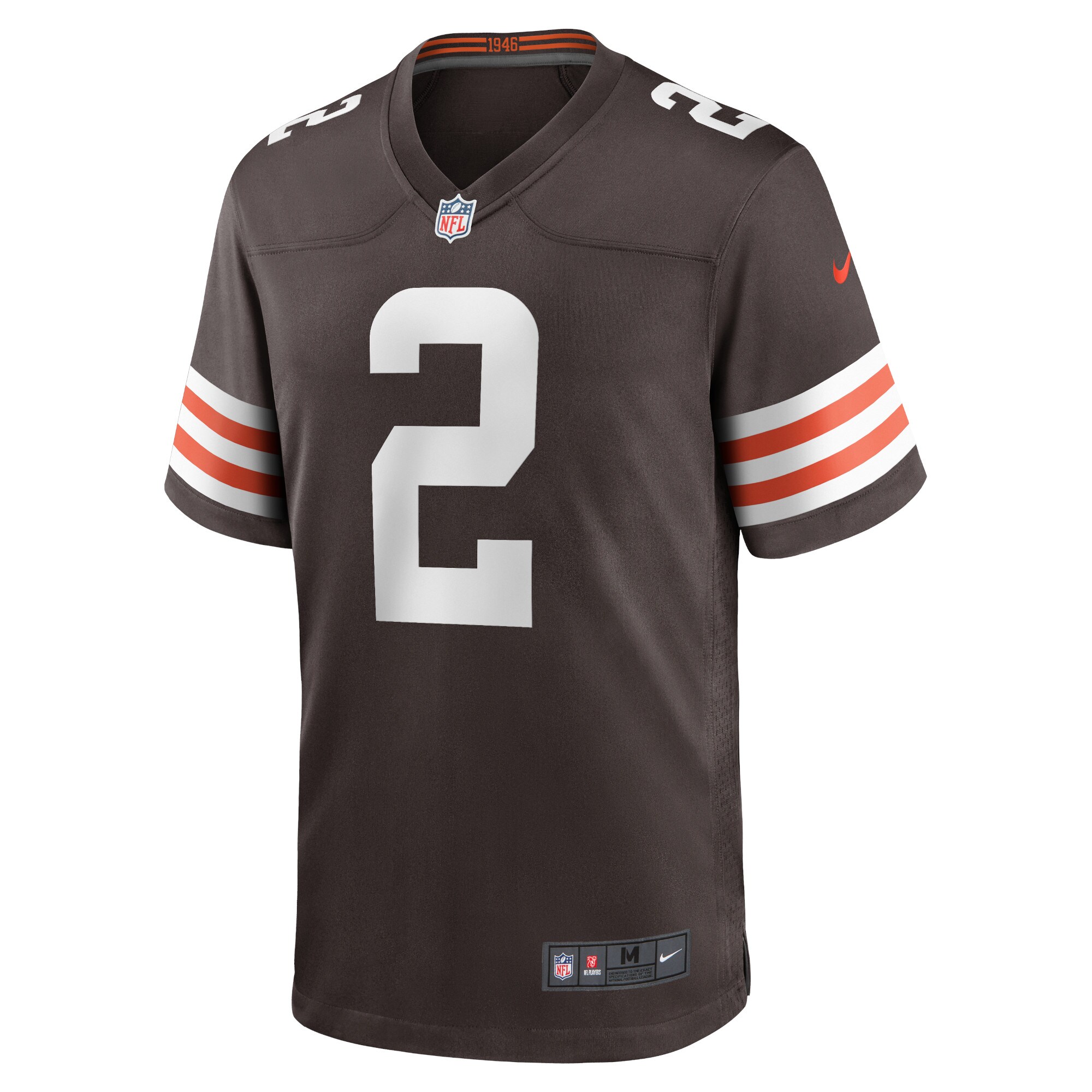 Men's Cleveland Browns Amari Cooper Brown Player Game Jersey JS5383 nicesnker - Image 2
