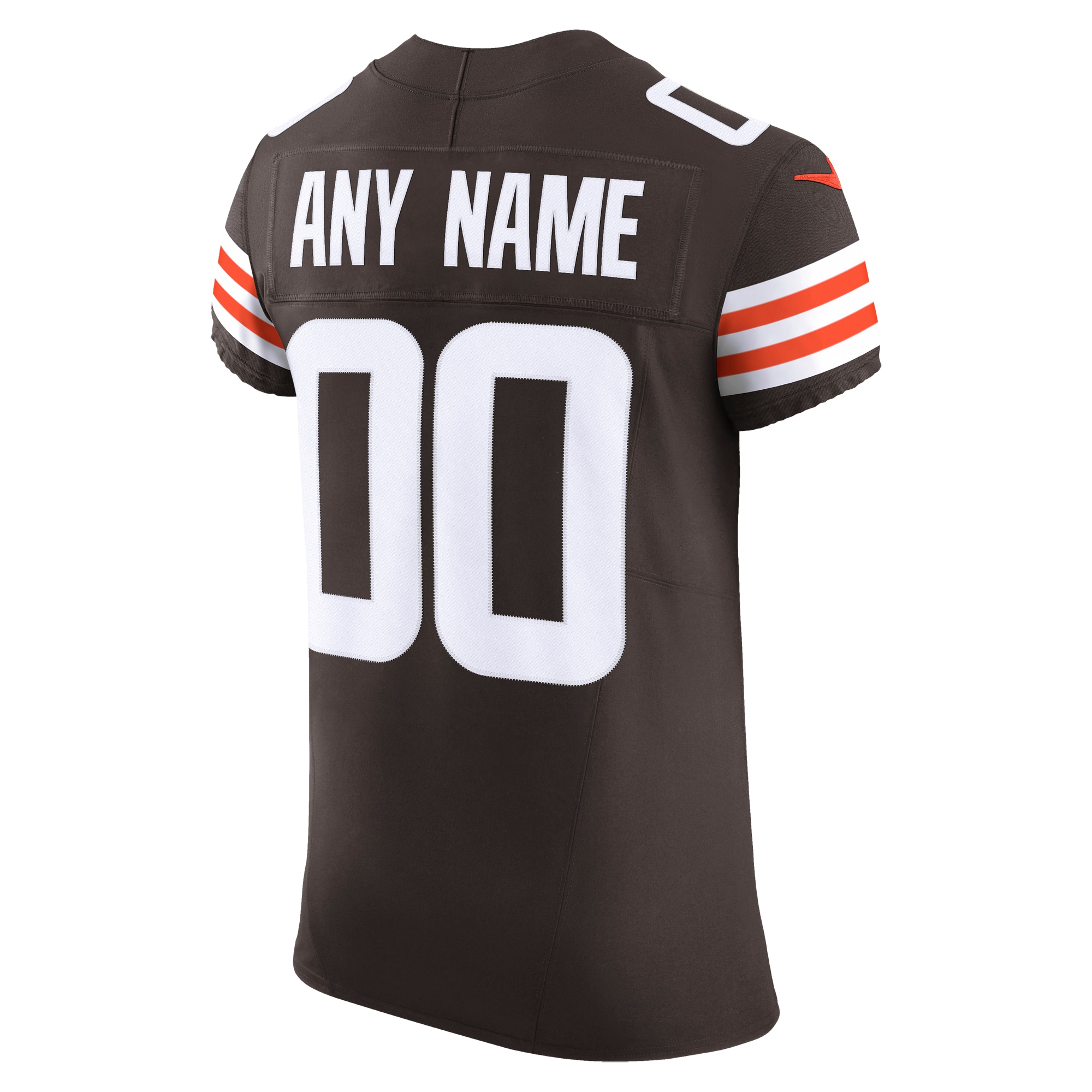 Men's Cleveland Browns Brown Vapor F.U.S.E. Elite Custom Jersey JS4034 nicesnker - Image 3