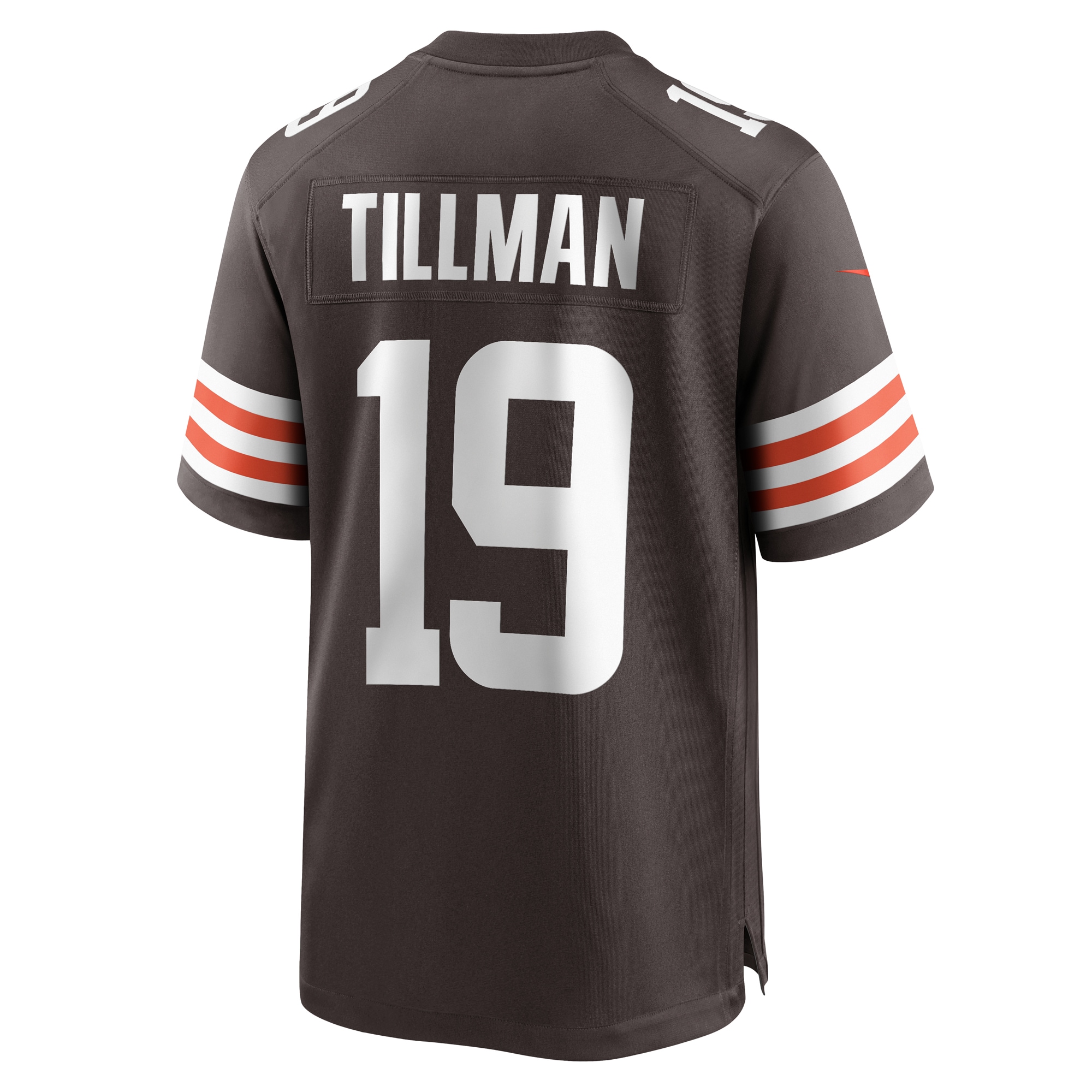 Men's Cleveland Browns Cedric Tillman Brown Game Jersey JS8747 nicesnker - Image 3