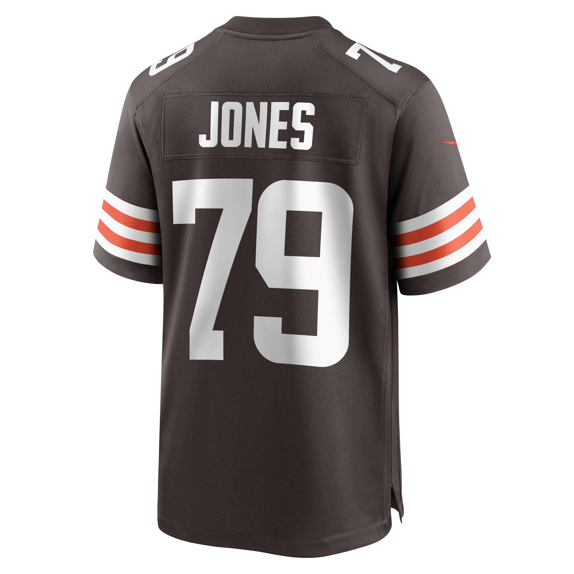 Men's Cleveland Browns Dawand Jones Brown Team Game Jersey JS2771 nicesnker - Image 3
