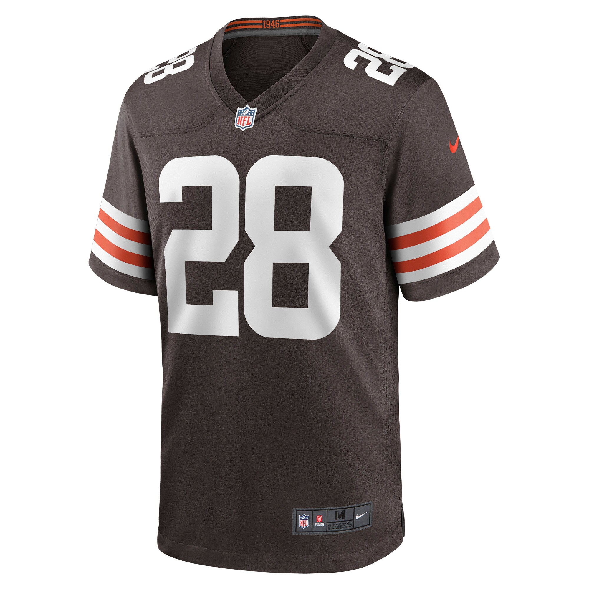 Men's Cleveland Browns Jeremiah Owusu-Koramoah Brown Game Player Jersey JS8536 nicesnker - Image 2