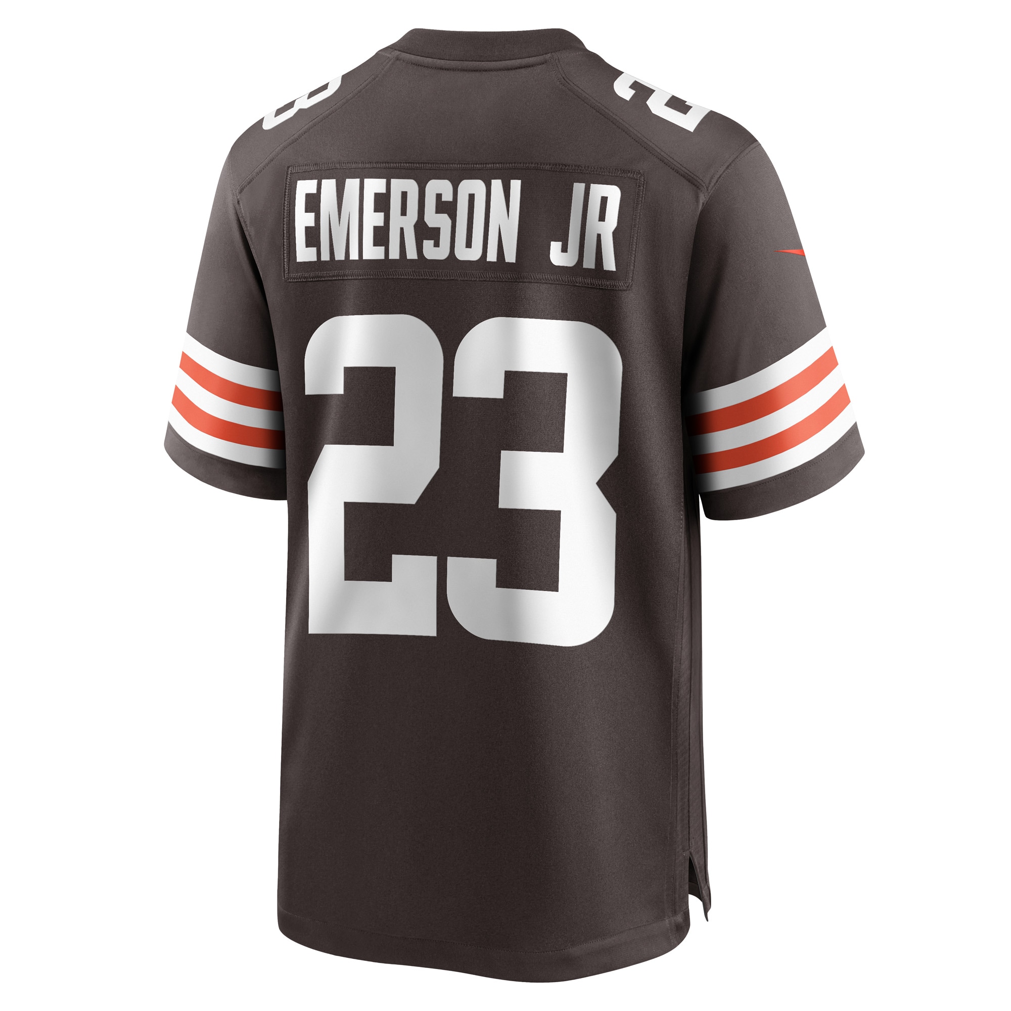 Men's Cleveland Browns Martin Emerson Jr. Brown Game Player Jersey JS9867 nicesnker - Image 3