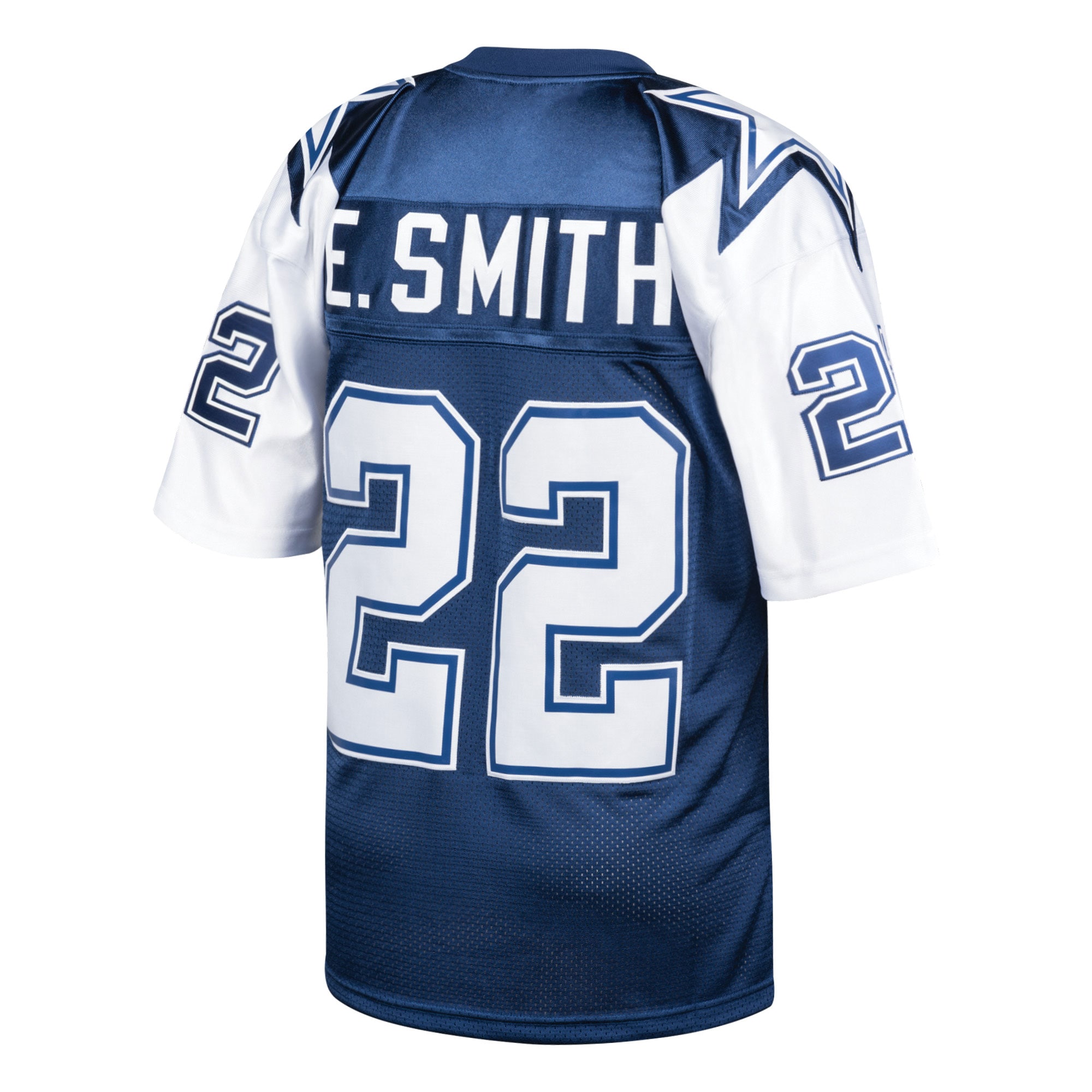 Men's Dallas Cowboys 1995 Emmitt Smith Mitchell & Ness Navy Throwback Retired Player Jersey JS7202 nicesnker - Image 3