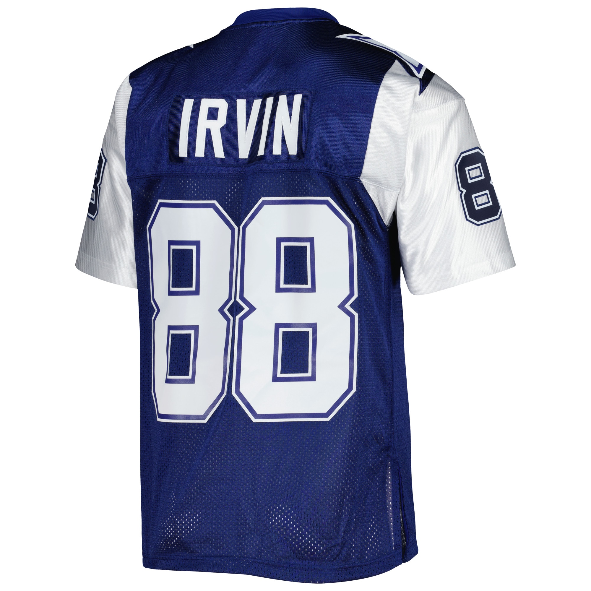 Men's Dallas Cowboys 1995 Michael Irvin Mitchell & Ness Navy Throwback Retired Player Jersey JS3805 nicesnker - Image 3