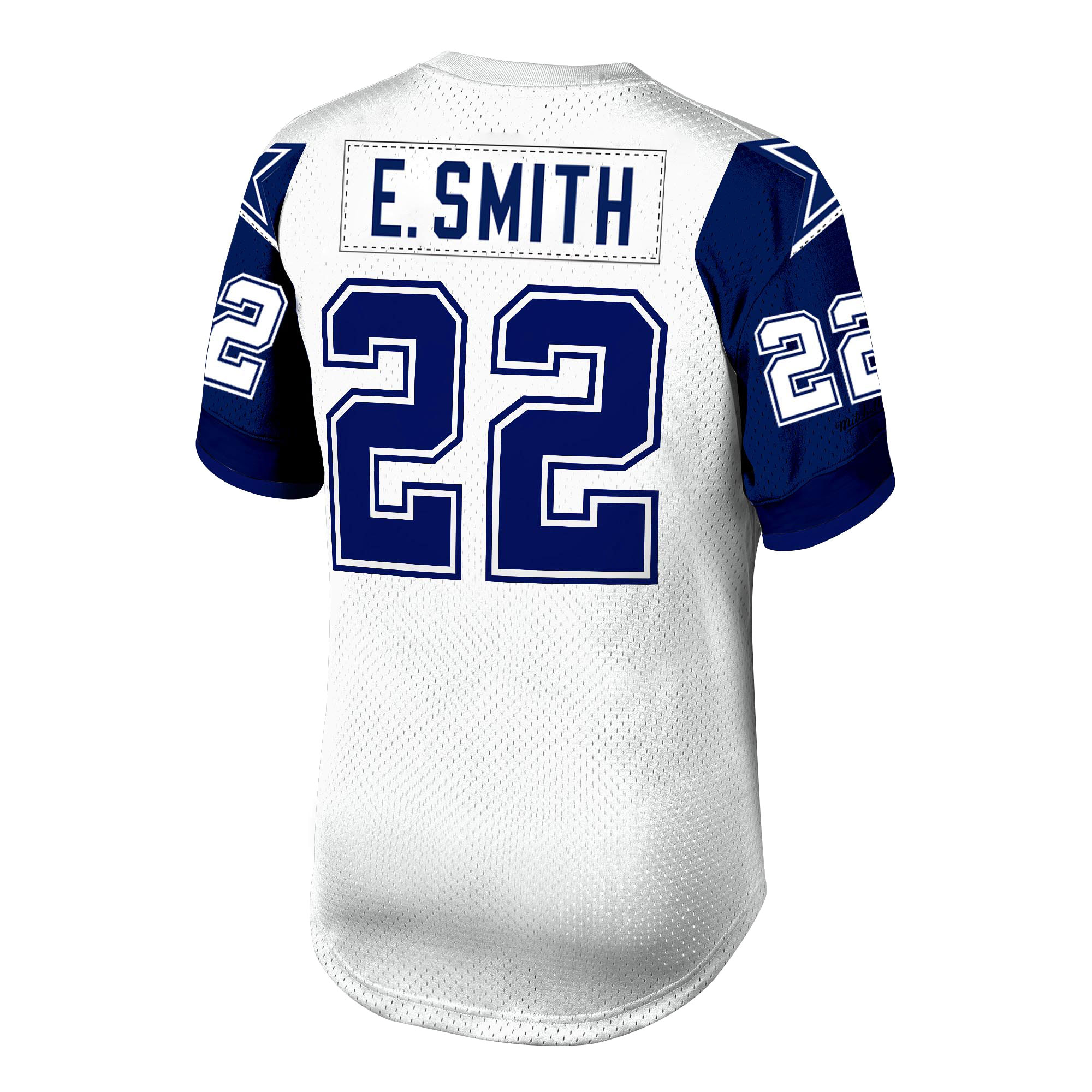 Men's Dallas Cowboys 1996 Emmitt Smith Mitchell & Ness White Throwback Retired Player Jersey JS6580 nicesnker - Image 3
