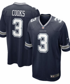 Men's Dallas Cowboys Brandin Cooks Navy Game Jersey JS5000 nicesnker