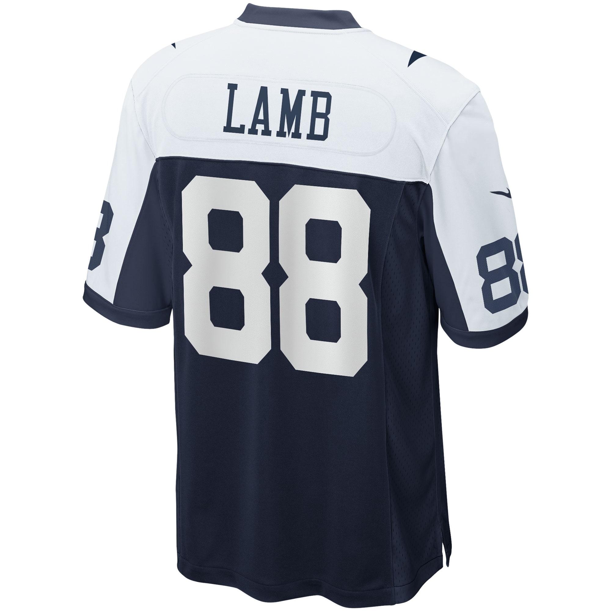 Men's Dallas Cowboys CeeDee Lamb Navy Alternate Game Team Jersey JS7528 nicesnker - Image 3