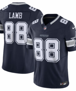 Men's Dallas Cowboys CeeDee Lamb Navy Vapor F.U.S.E. Limited Jersey JS7296 nicesnker