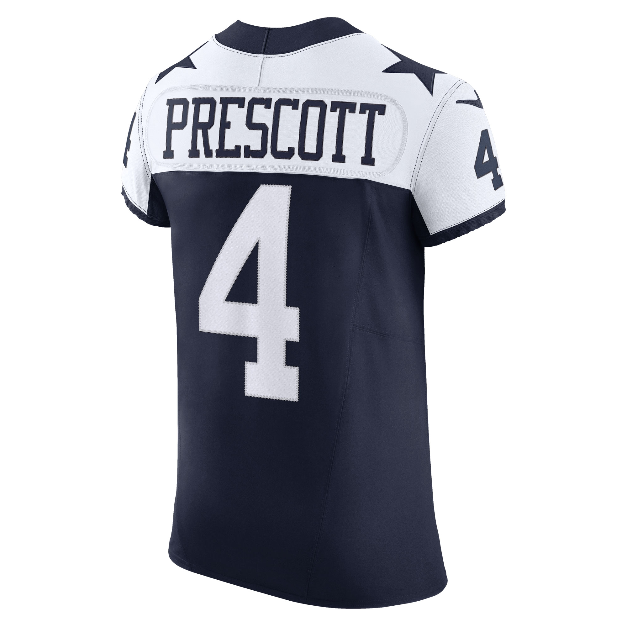 Men's Dallas Cowboys Dak Prescott Navy Alternate Vapor F.U.S.E. Elite Jersey JS3414 nicesnker - Image 3