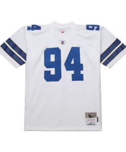 Men's Dallas Cowboys DeMarcus Ware Mitchell & Ness White 2005 Legacy Jersey JS4409 nicesnker