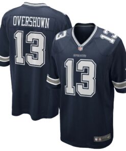 Men's Dallas Cowboys DeMarvion Overshown Navy Game Jersey JS9337 nicesnker