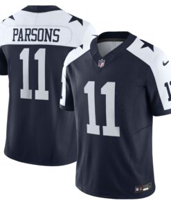 Men's Dallas Cowboys Micah Parsons Navy Vapor F.U.S.E. Limited Jersey JS7384 nicesnker
