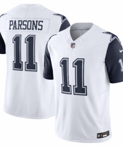 Men's Dallas Cowboys Micah Parsons White Vapor F.U.S.E. Limited Jersey JS4539 nicesnker