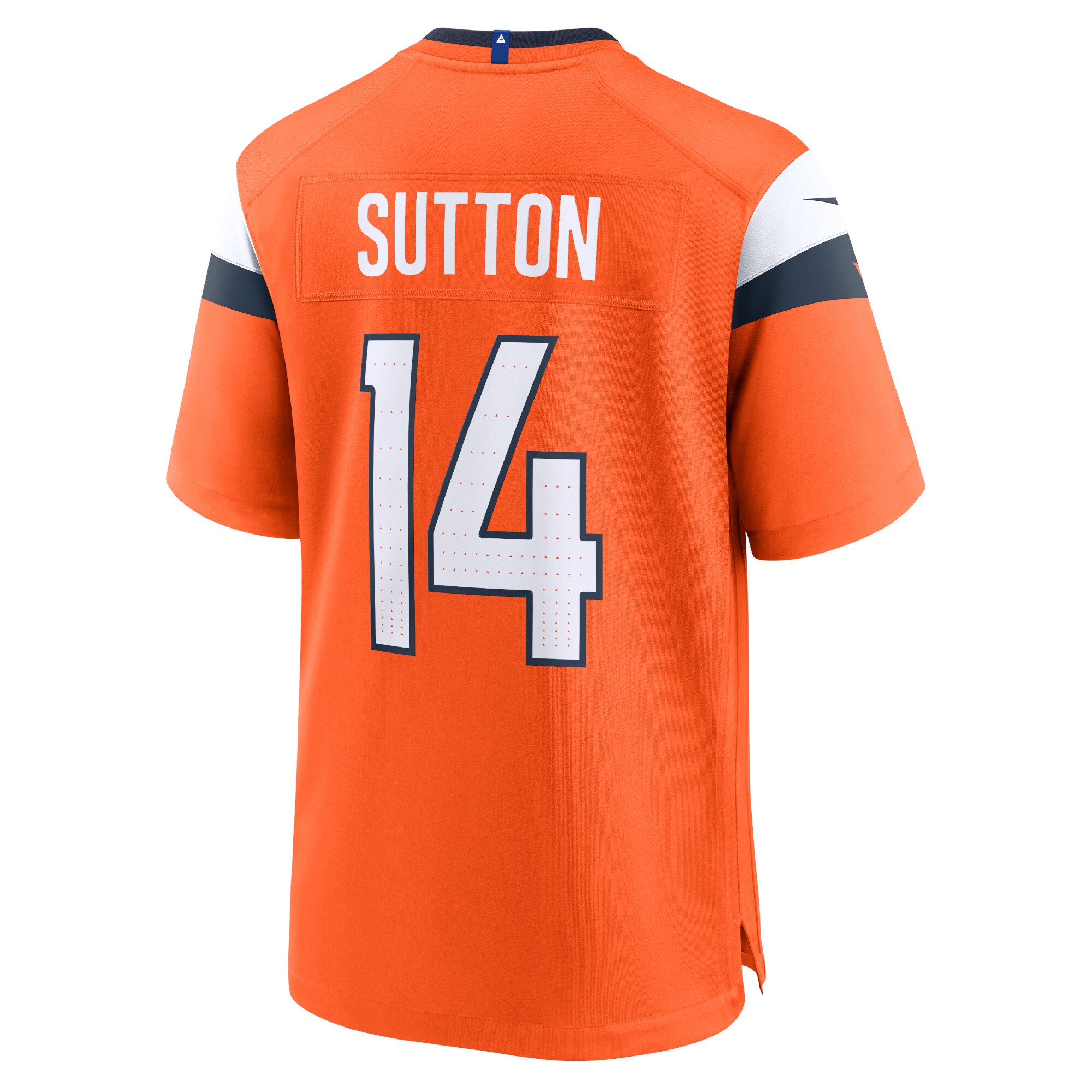 Men's Denver Broncos Courtland Sutton Orange Mile High Collection Game Jersey JS9706 nicesnker - Image 3