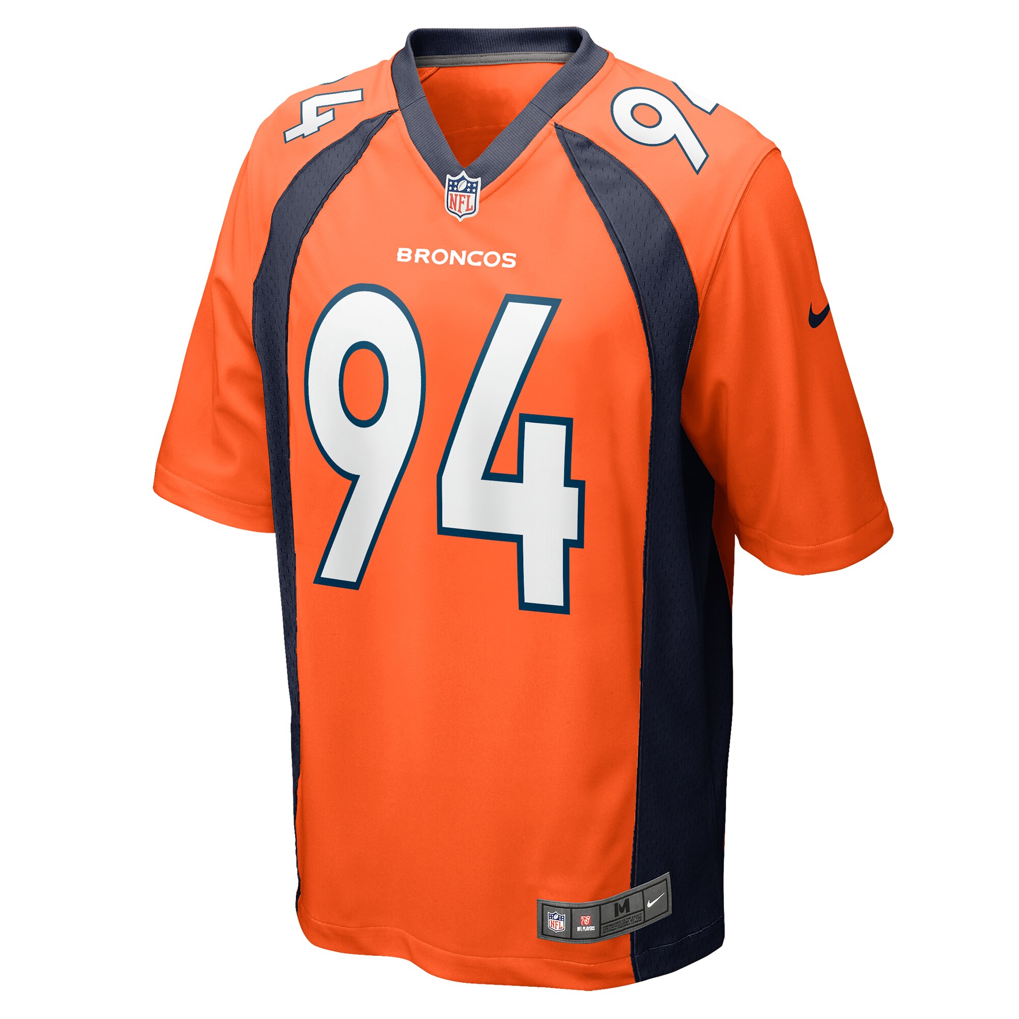 Men's Denver Broncos Keondre Coburn Orange Game Jersey JS7033 nicesnker - Image 2