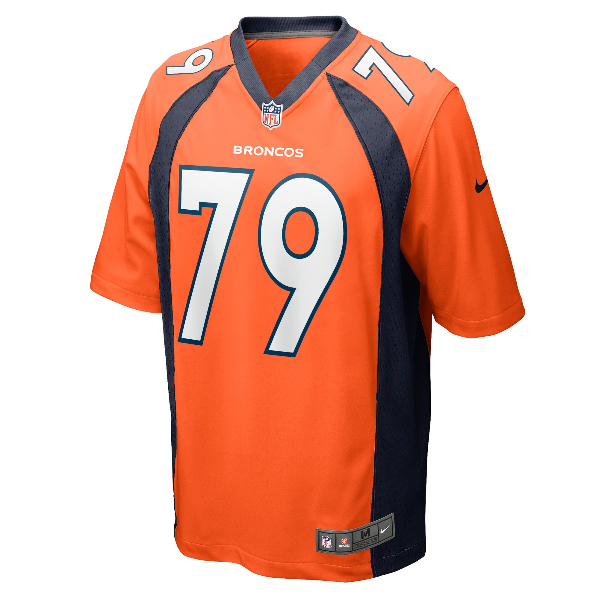 Men's Denver Broncos Lloyd Cushenberry III Orange Game Player Jersey JS3922 nicesnker - Image 2