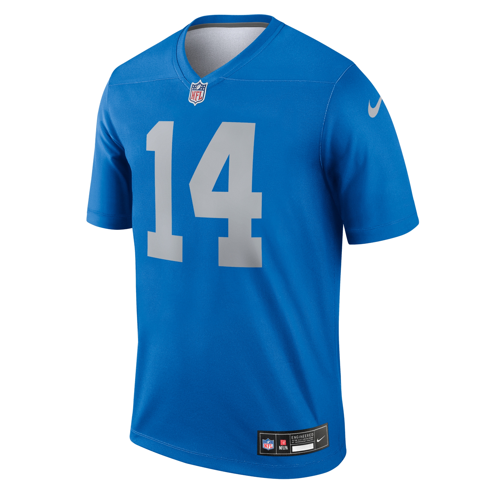 Men's Detroit Lions Amon-Ra St. Brown Blue Alternate Legend Player Performance Top JS7684 nicesnker - Image 2