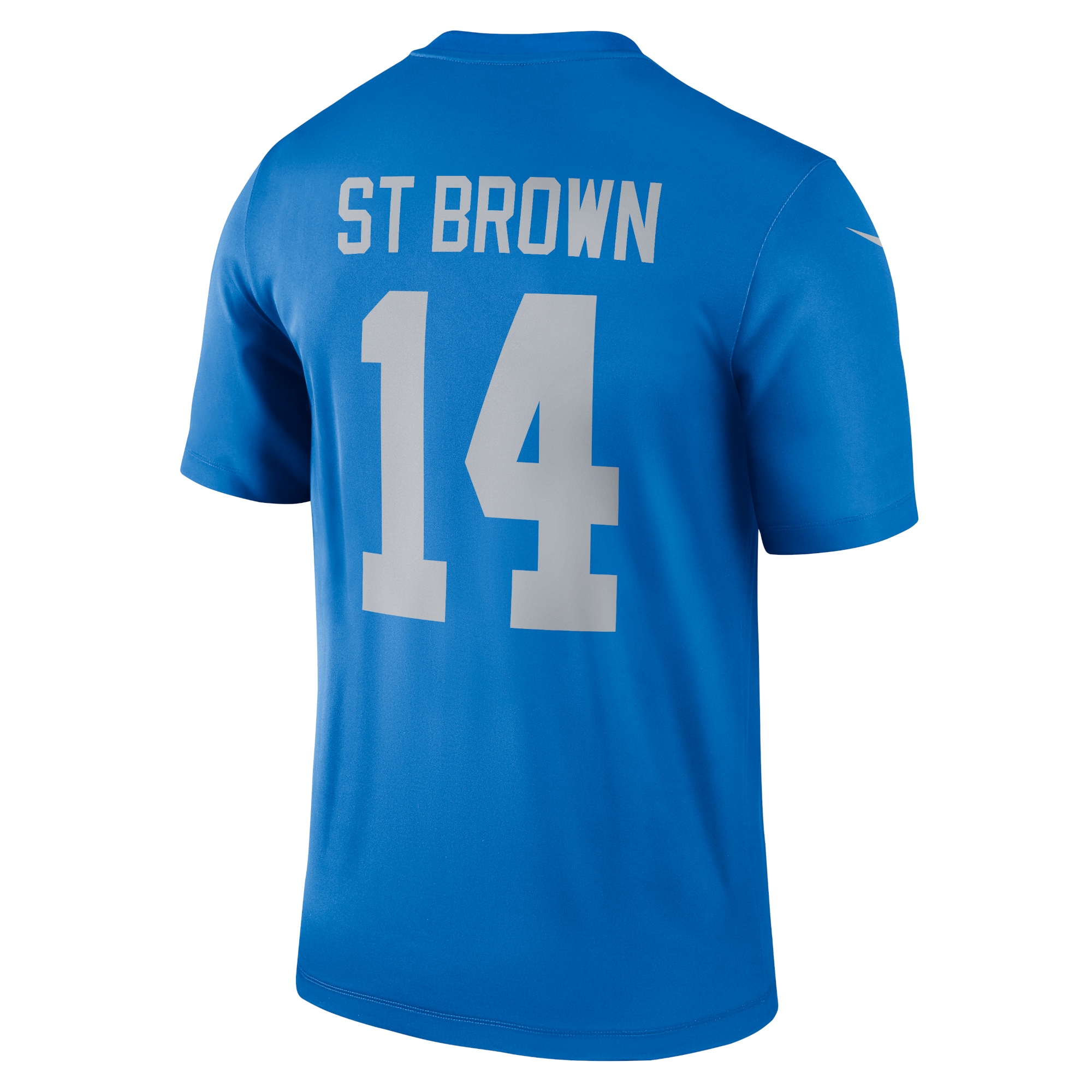 Men's Detroit Lions Amon-Ra St. Brown Blue Alternate Legend Player Performance Top JS7684 nicesnker - Image 3