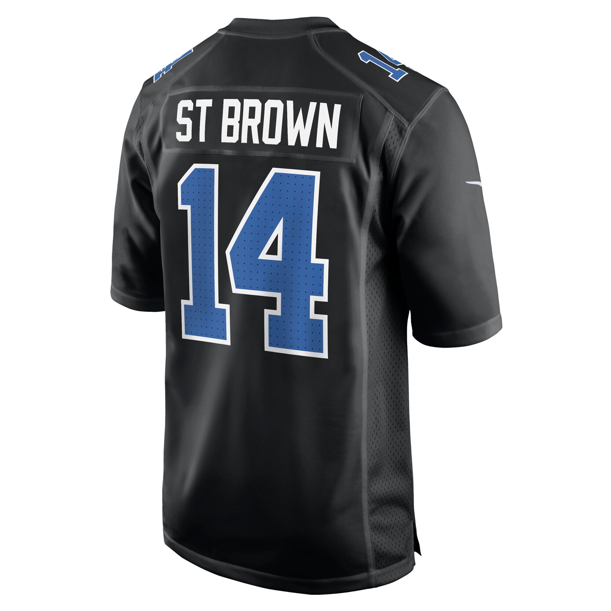 Men's Detroit Lions Amon-Ra St. Brown Carbon Black Carbon Fashion Jersey JS3371 nicesnker - Image 3