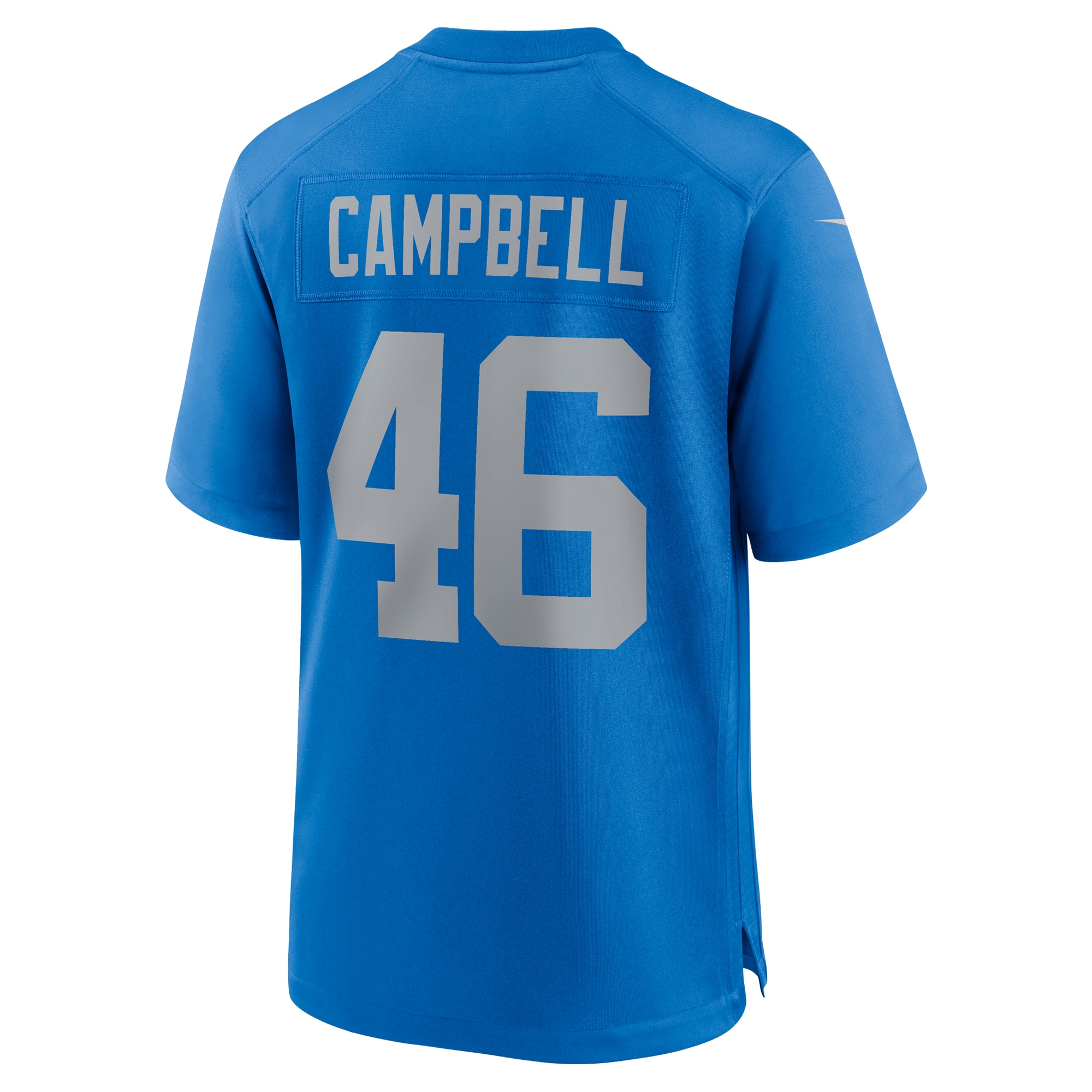Men's Detroit Lions Jack Campbell Blue Alternate Game Jersey JS4684 nicesnker - Image 3