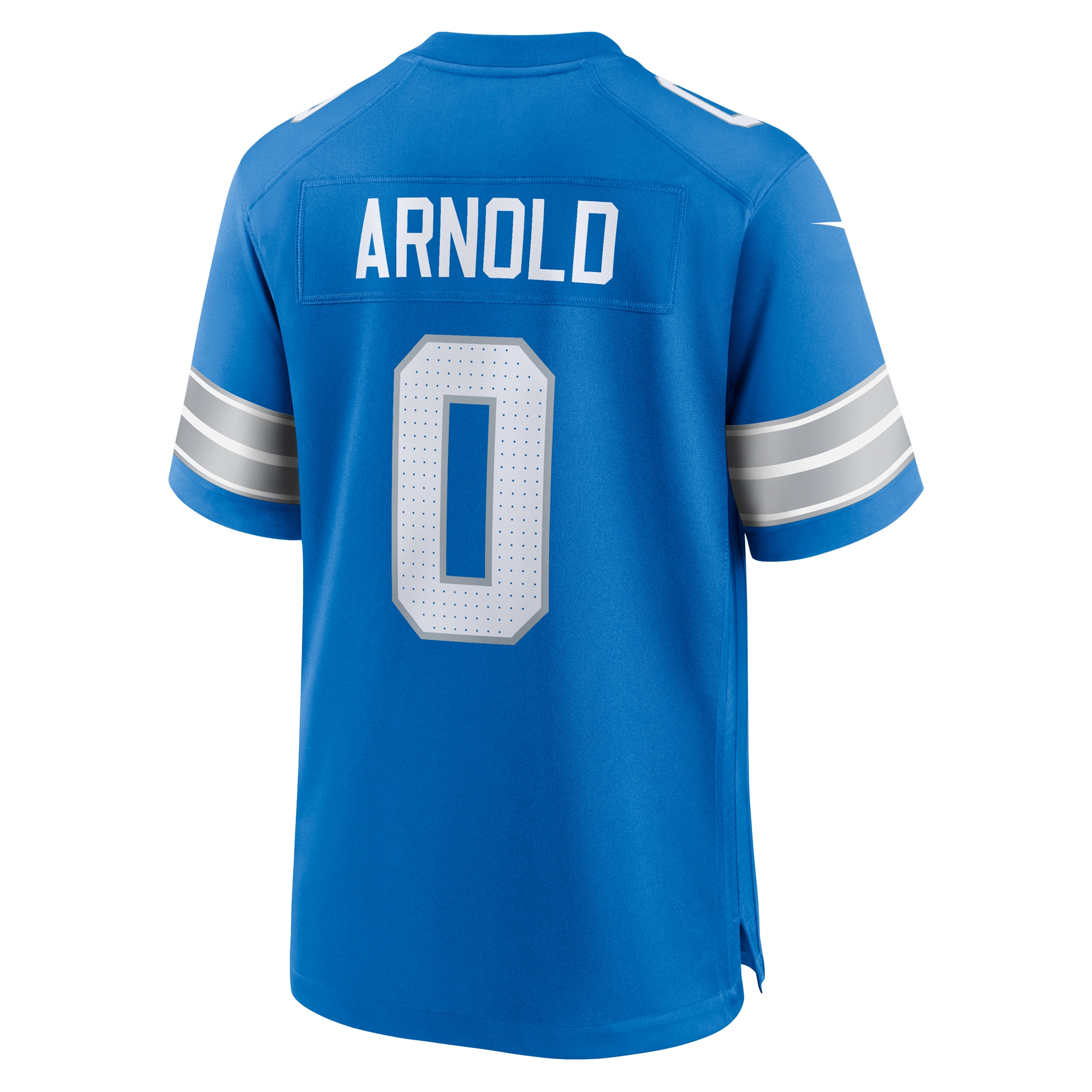 Men's Detroit Lions Terrion Arnold Blue Player Game Jersey JS8547 nicesnker - Image 3