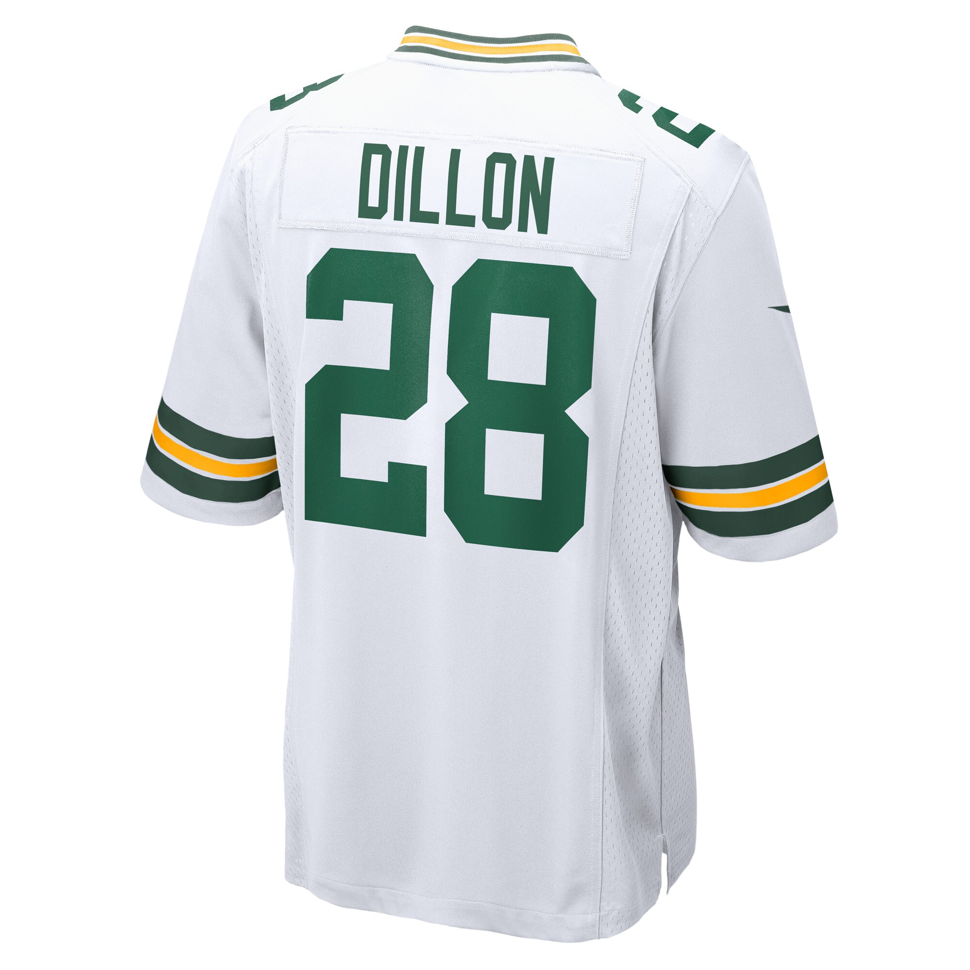 Men's Green Bay Packers AJ Dillon White Game Player Jersey JS6035 nicesnker - Image 3