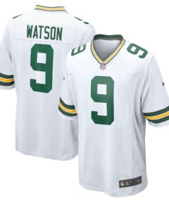 Men's Green Bay Packers Christian Watson White Game Jersey JS1382 nicesnker