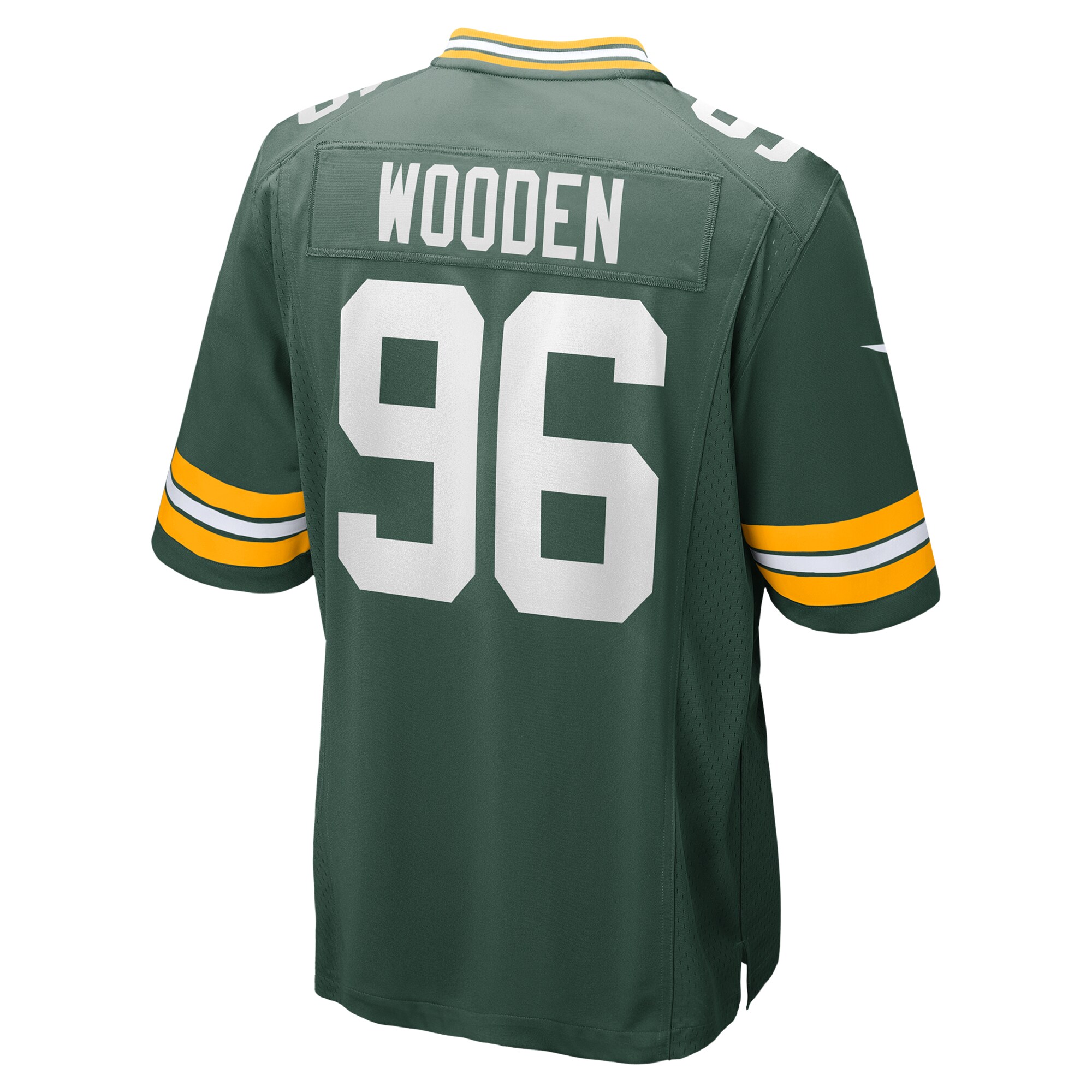 Men's Green Bay Packers Colby Wooden Green Game Jersey JS9849 nicesnker - Image 3