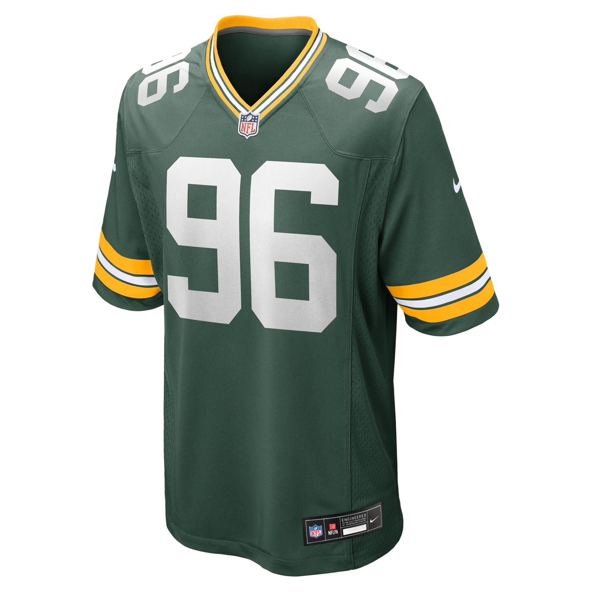 Men's Green Bay Packers Colby Wooden Green Game Jersey JS9849 nicesnker - Image 2