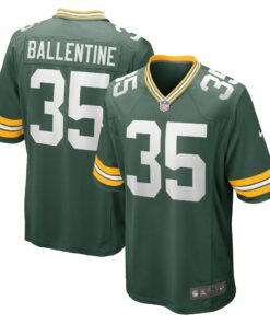 Men's Green Bay Packers Corey Ballentine Green Home Game Player Jersey JS5338 nicesnker