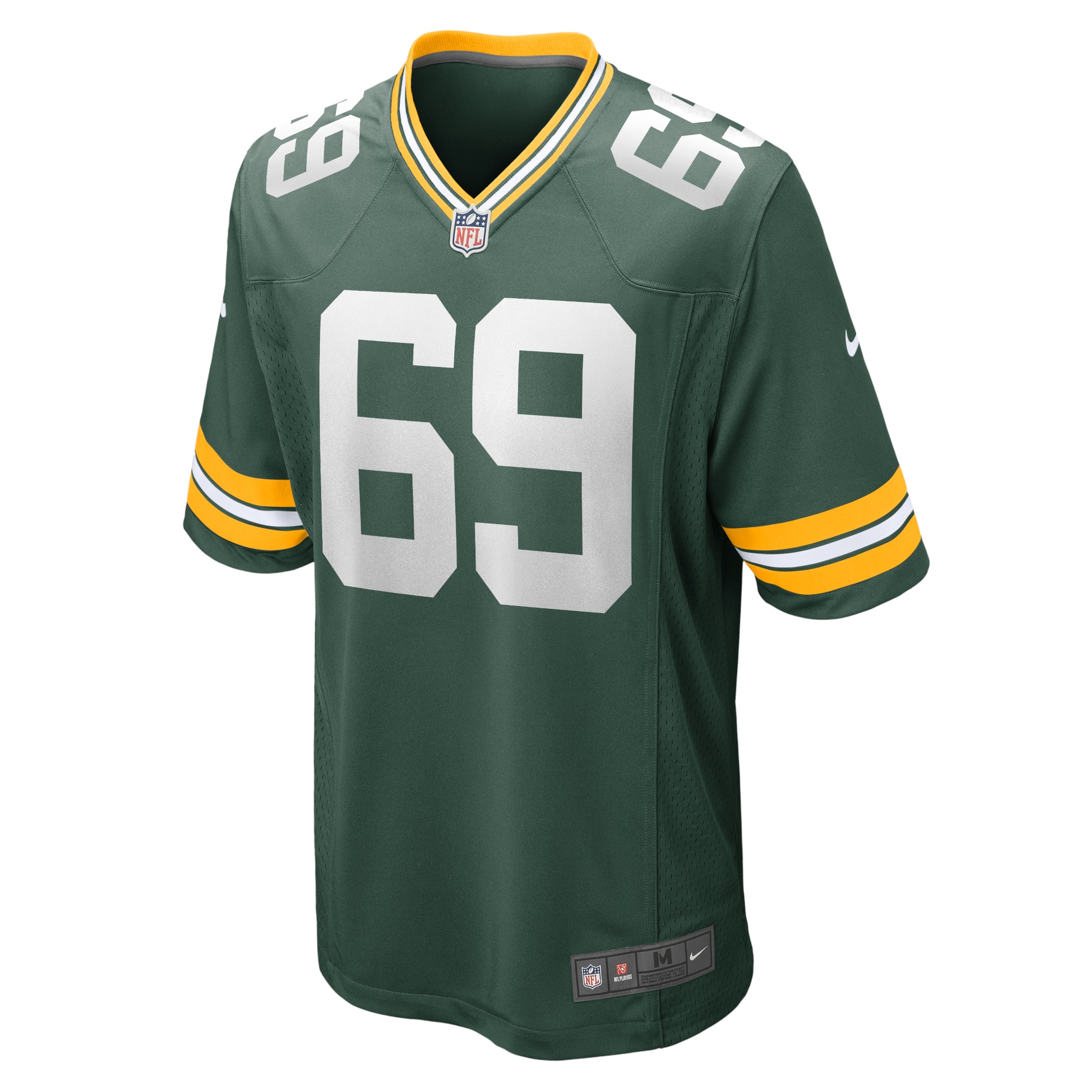 Men's Green Bay Packers David Bakhtiari Green Game Team Jersey JS6678 nicesnker - Image 2