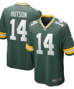 Men's Green Bay Packers Don Hutson Green Retired Player Jersey JS1933 nicesnker