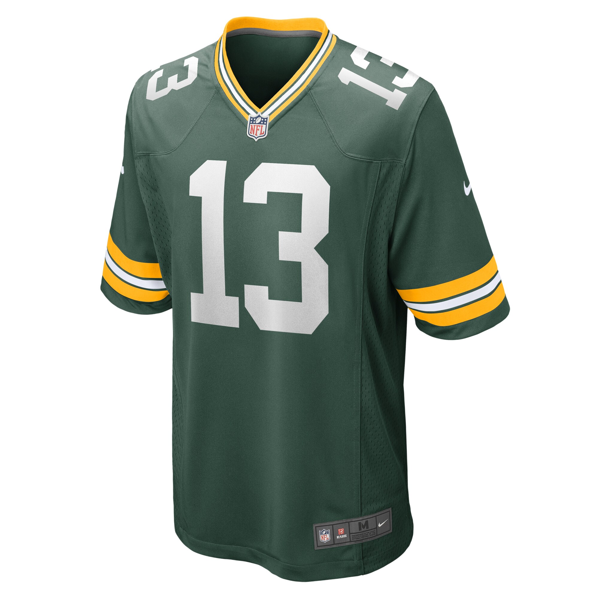 Men's Green Bay Packers Dontayvion Wicks Green Game Jersey JS1601 nicesnker - Image 2