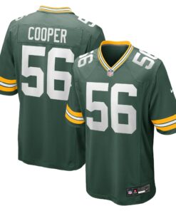 Men's Green Bay Packers Edgerrin Cooper Green Game Jersey JS5785 nicesnker