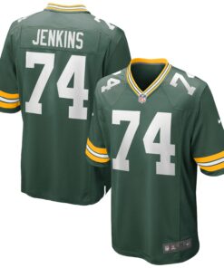 Men's Green Bay Packers Elgton Jenkins Green Game Jersey JS6285 nicesnker