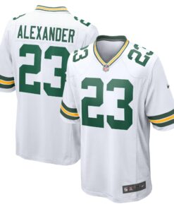 Men's Green Bay Packers Jaire Alexander White Game Player Jersey JS6457 nicesnker