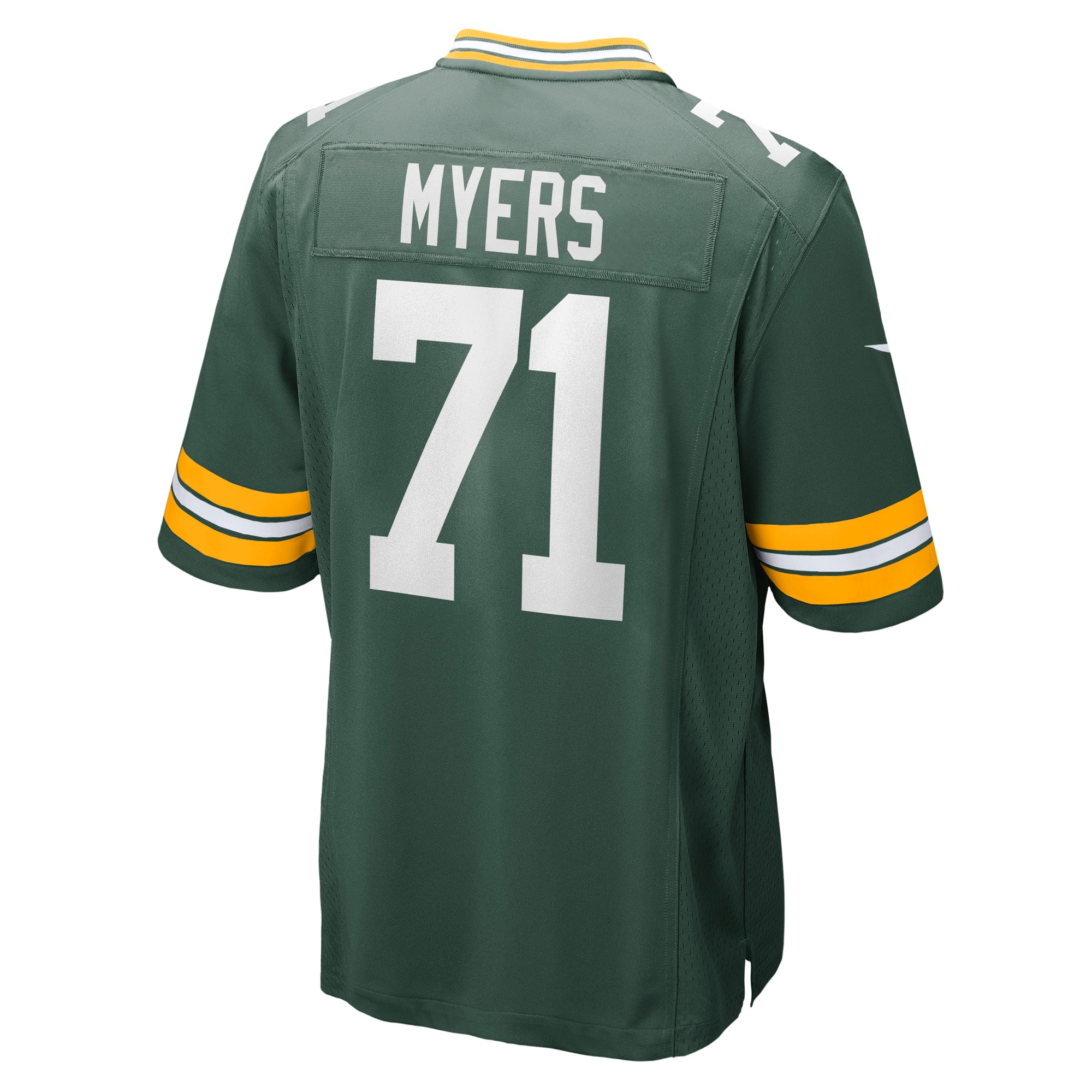 Men's Green Bay Packers Josh Myers Green Game Jersey JS1383 nicesnker - Image 3