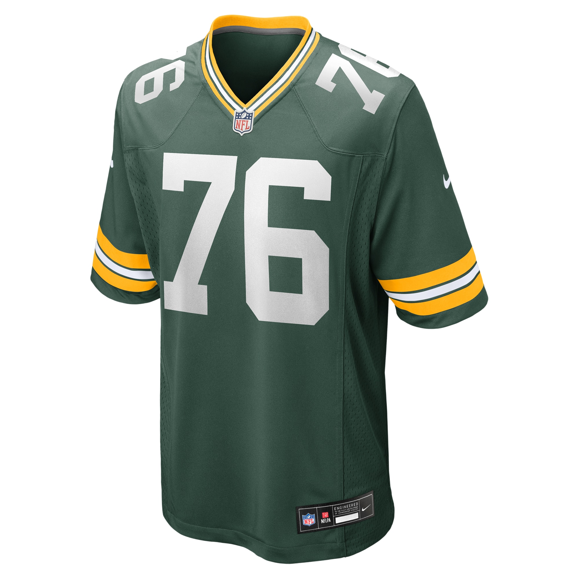Men's Green Bay Packers Kadeem Telfort Green Game Jersey JS2372 nicesnker - Image 2