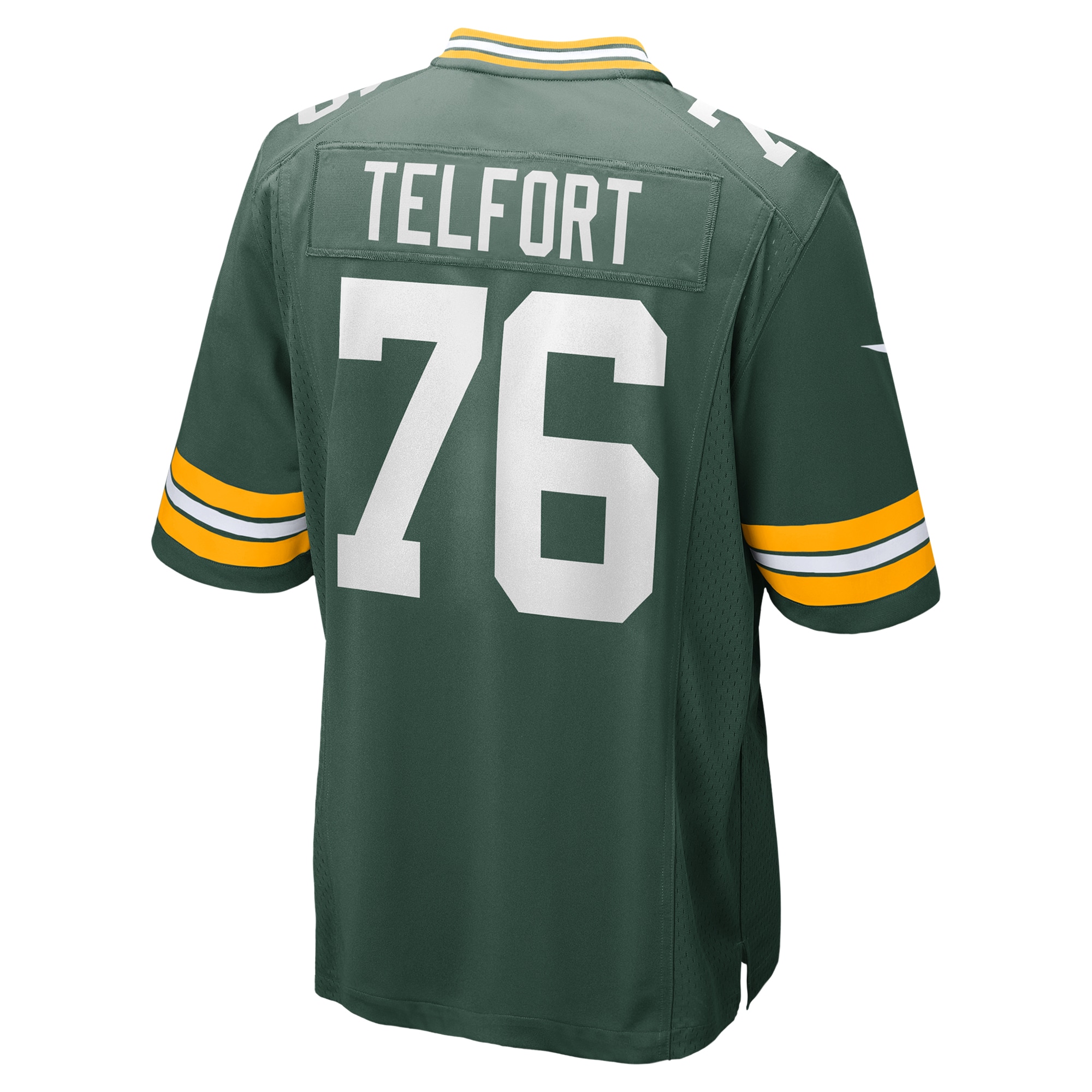Men's Green Bay Packers Kadeem Telfort Green Game Jersey JS2372 nicesnker - Image 3