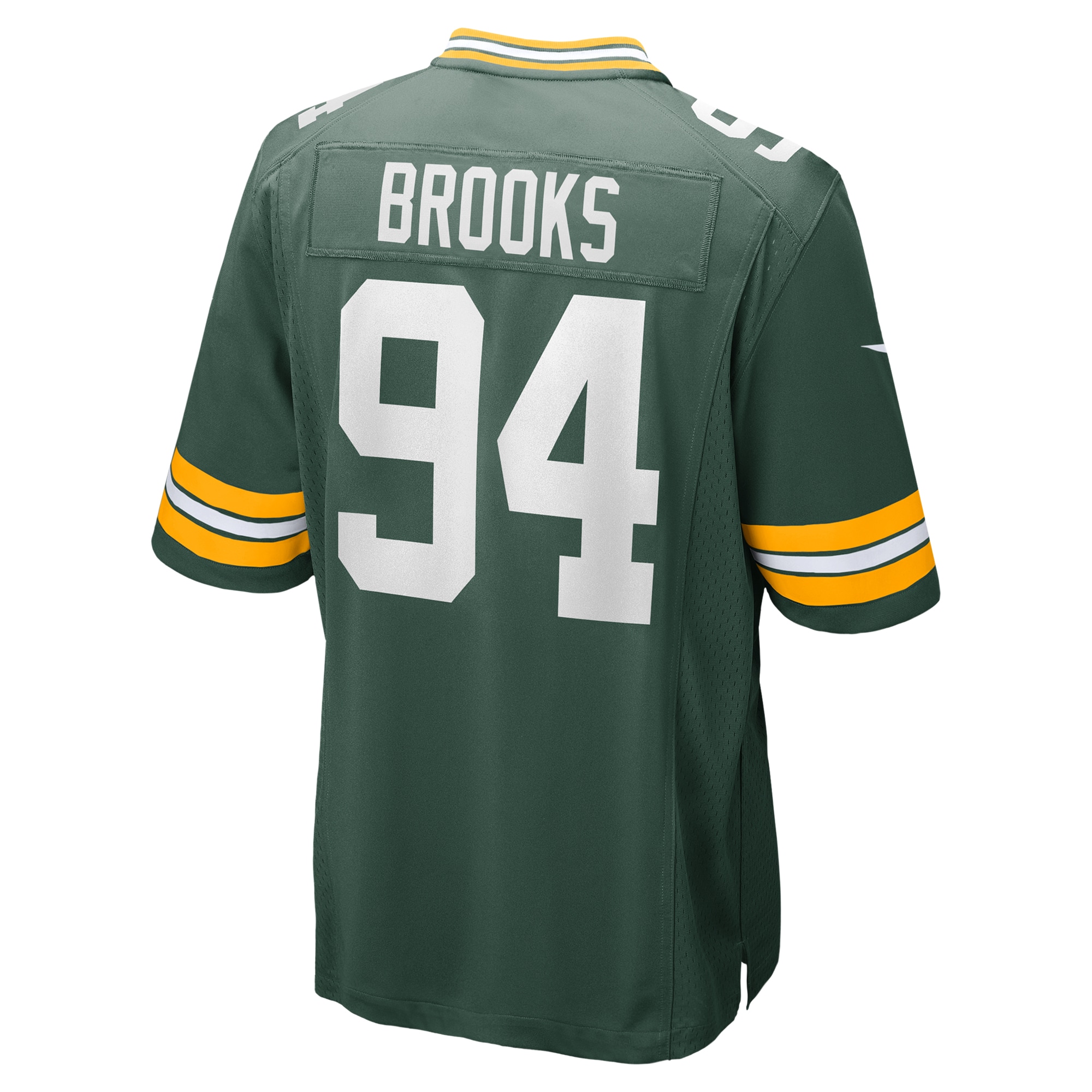Men's Green Bay Packers Karl Brooks Green Game Jersey JS6533 nicesnker - Image 3
