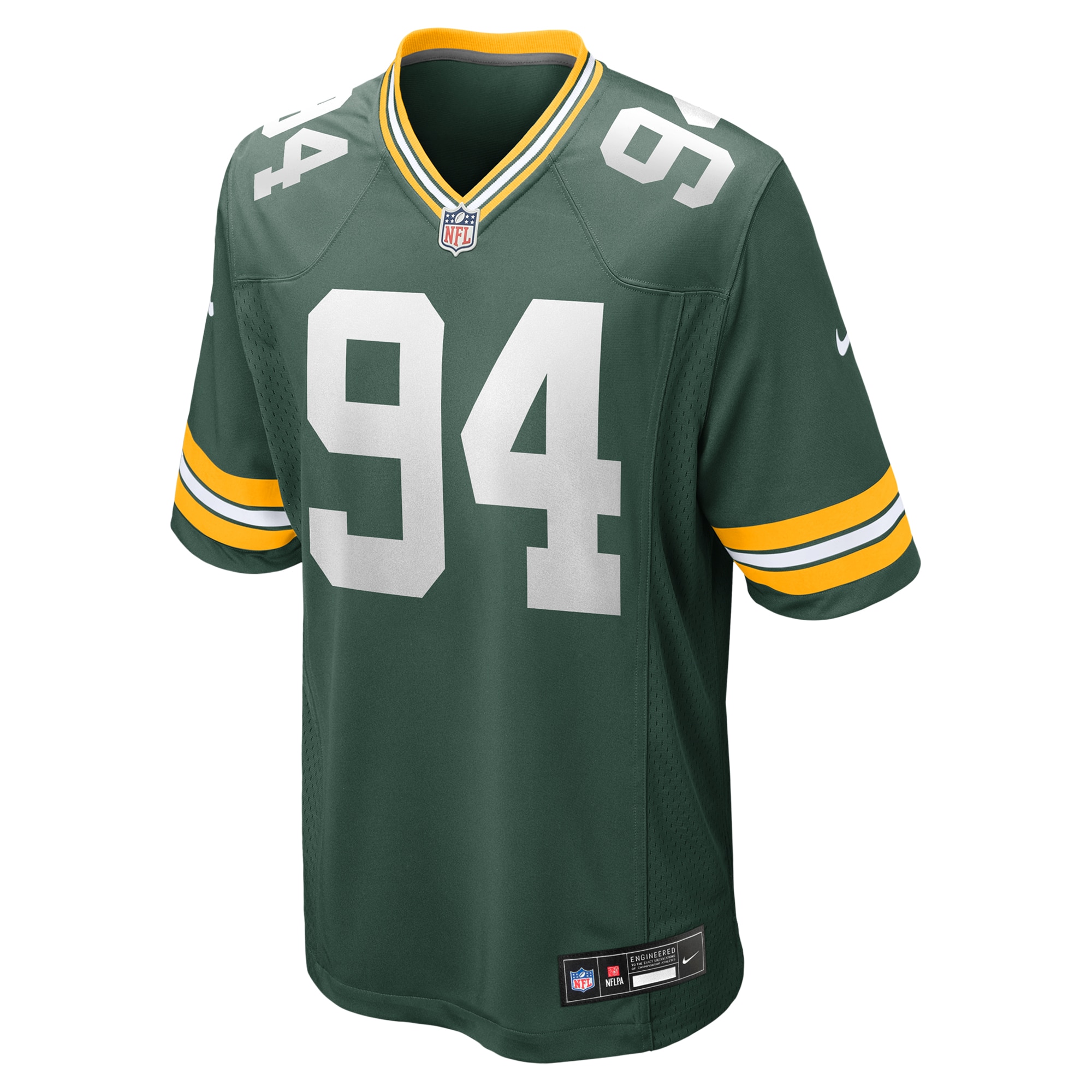 Men's Green Bay Packers Karl Brooks Green Game Jersey JS6533 nicesnker - Image 2