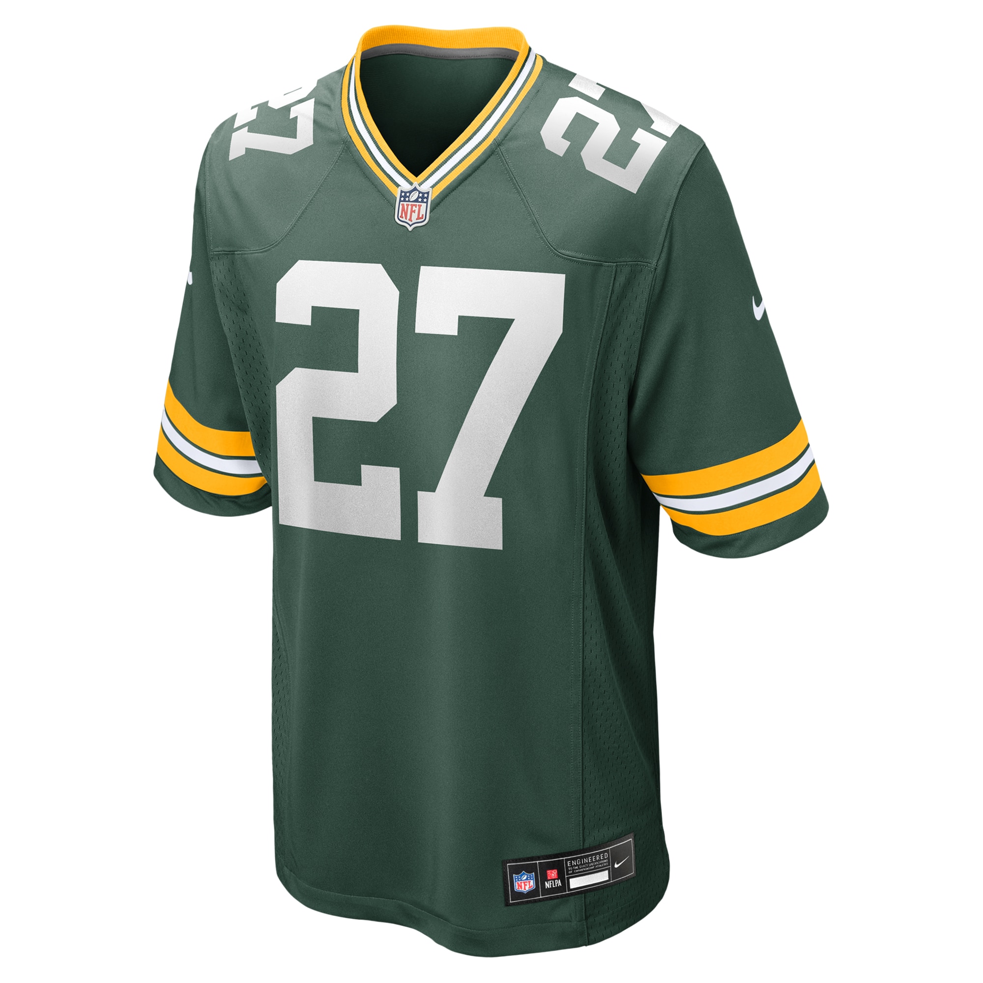Men's Green Bay Packers Kitan Oladapo Green Game Jersey JS5556 nicesnker - Image 2