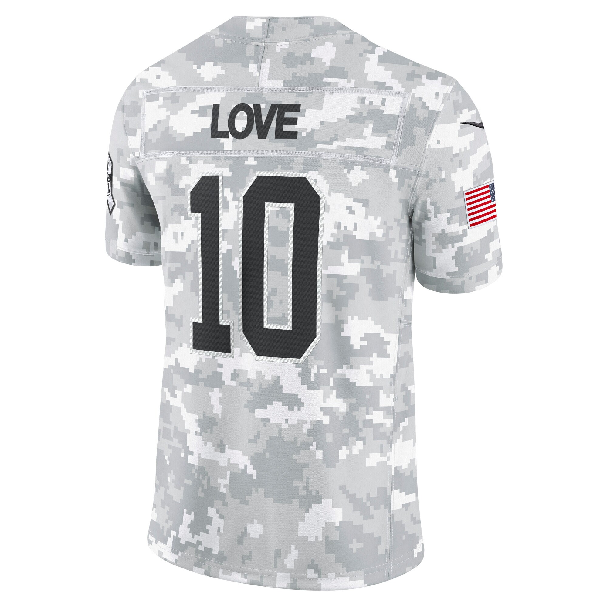 Men's Green Bay Packers Love Arctic Camo 2024 Salute to Service Limited Jersey JS9283 nicesnker - Image 3