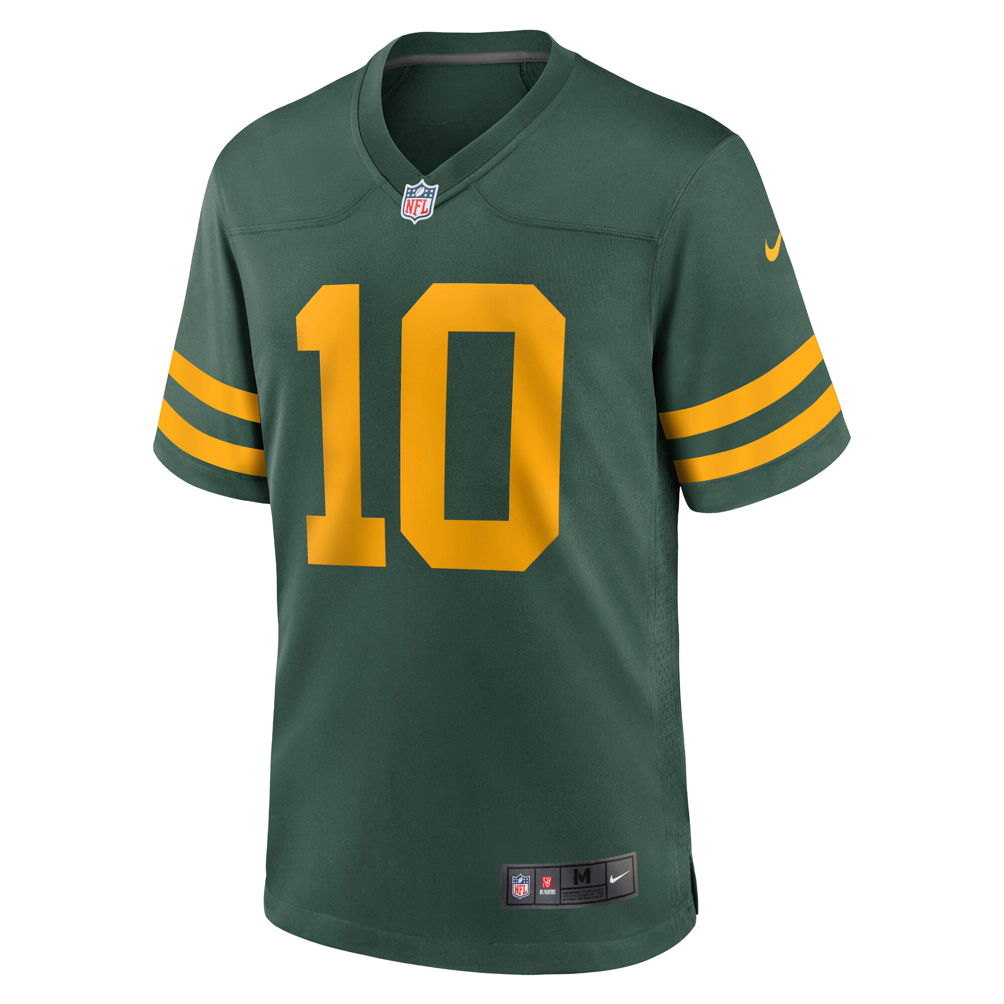 Men's Green Bay Packers Love Green Alternate Game Jersey JS2828 nicesnker - Image 2