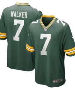Men's Green Bay Packers Quay Walker Green Player Game Jersey JS8459 nicesnker