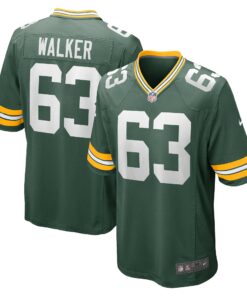 Men's Green Bay Packers Rasheed Walker Green Game Player Jersey JS9145 nicesnker