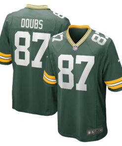 Men's Green Bay Packers Romeo Doubs Green Game Player Jersey JS2870 nicesnker