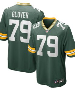 Men's Green Bay Packers Travis Glover Green Game Jersey JS7005 nicesnker