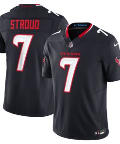 Men's Houston Texans C.J. Stroud Navy Vapor F.U.S.E. Limited Jersey JS9382 nicesnker