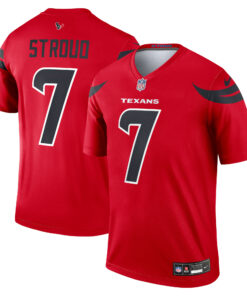 Men's Houston Texans C.J. Stroud Red Alternate Legend Player Performance Top JS6350 nicesnker